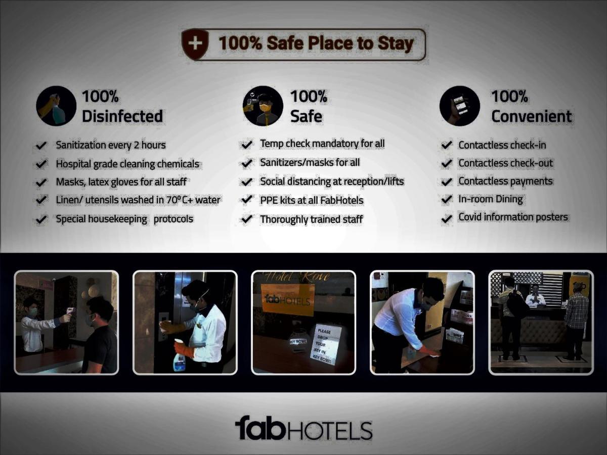 Fabhotel 7Th Crossing Malviya Nagar Jaipur Exteriör bild