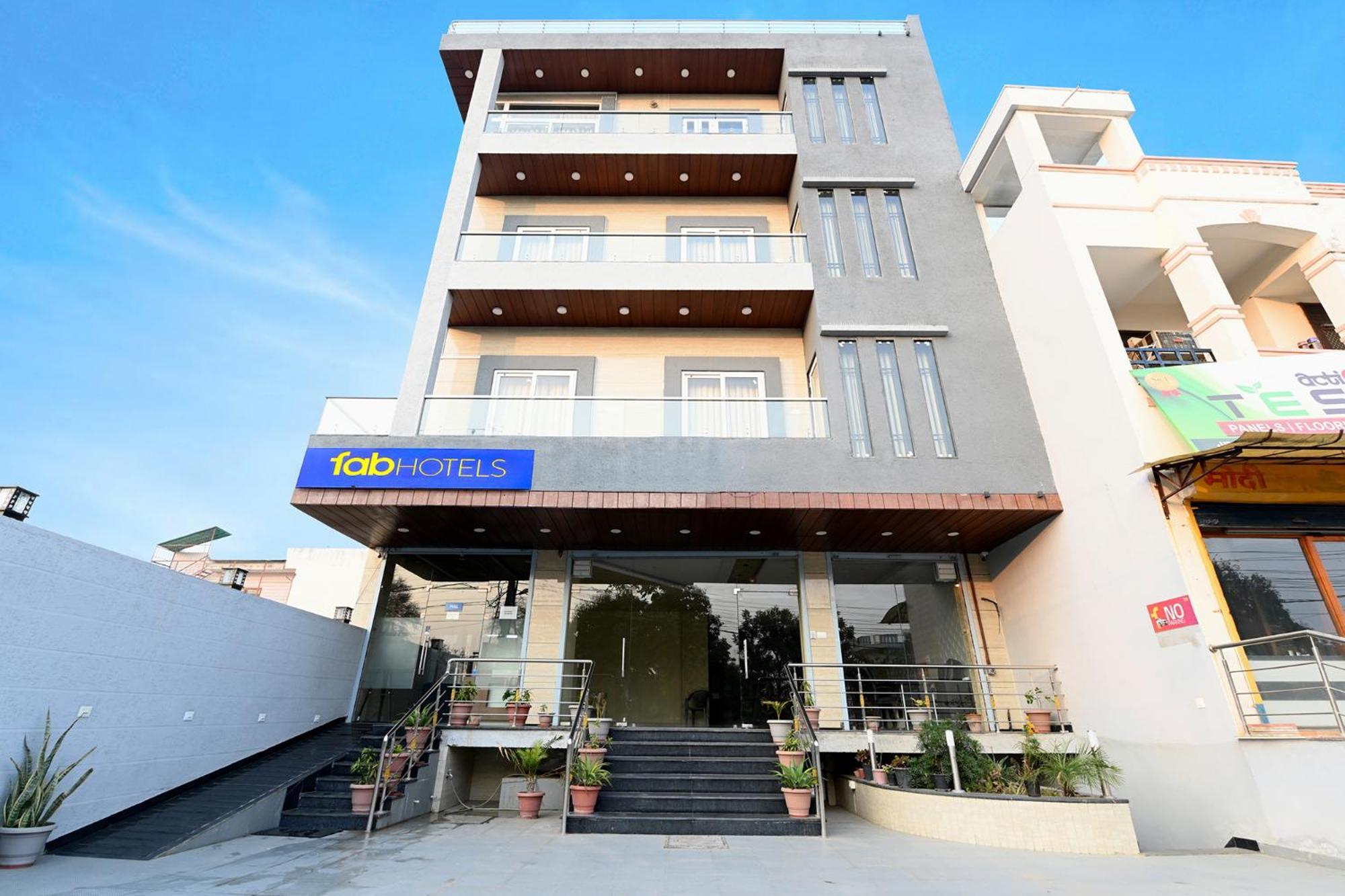 Fabhotel 7Th Crossing Malviya Nagar Jaipur Exteriör bild